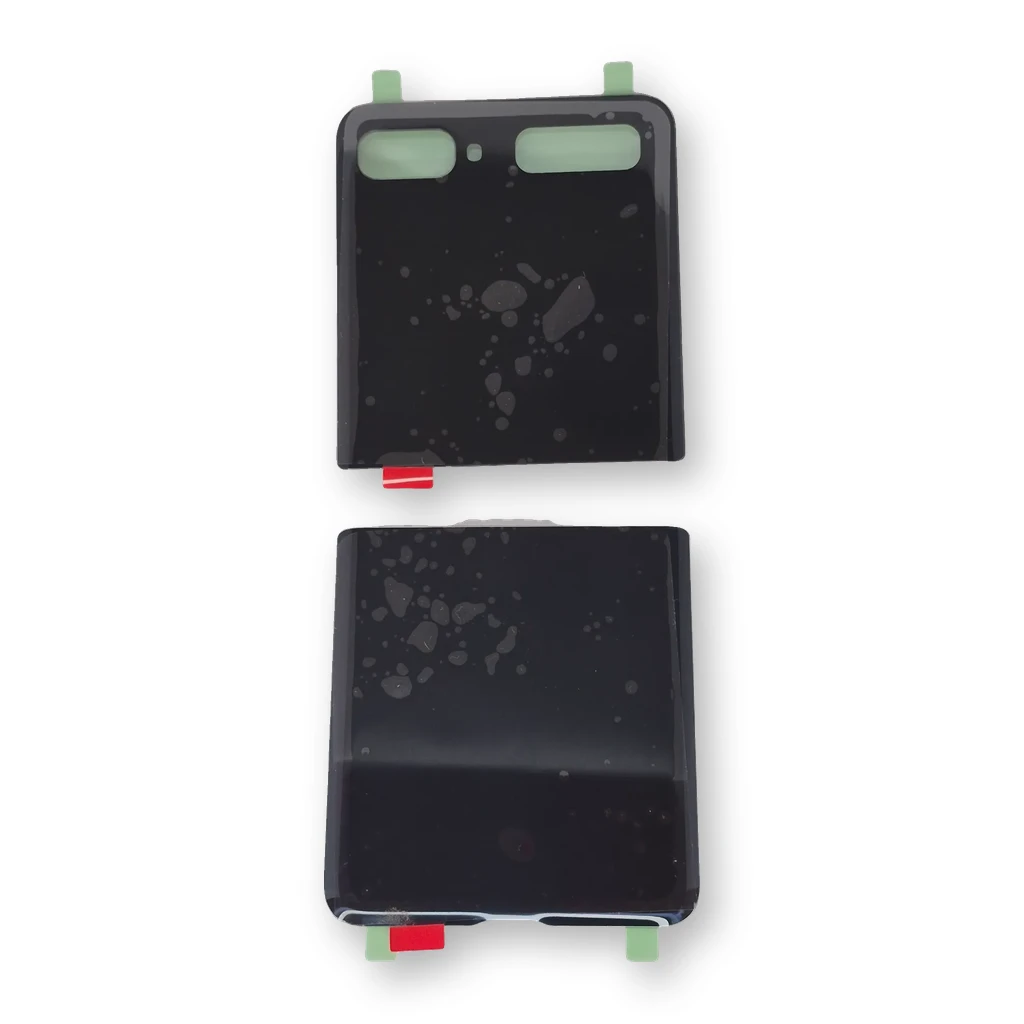 Tapa con Glass Samsung Z Flip 1 Negra