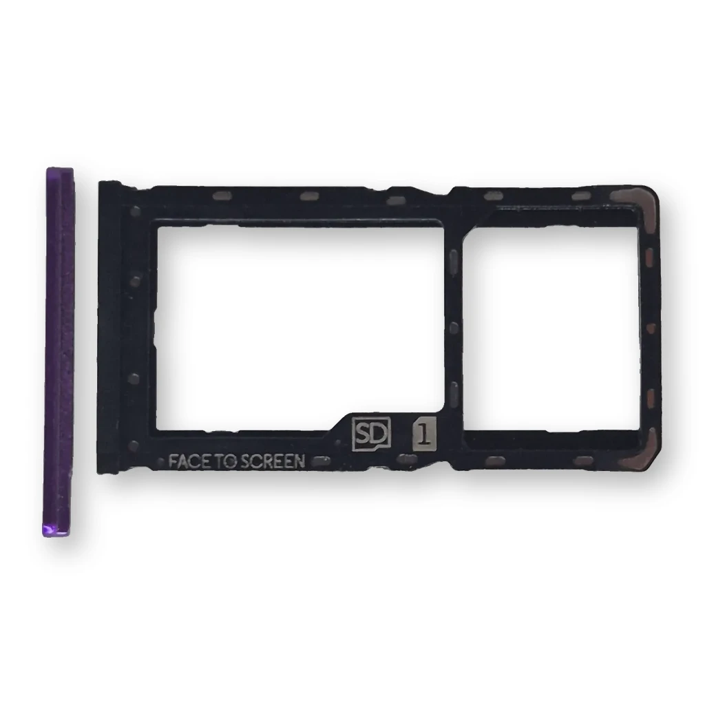 Bandeja SIM Moto G8 Play Morada