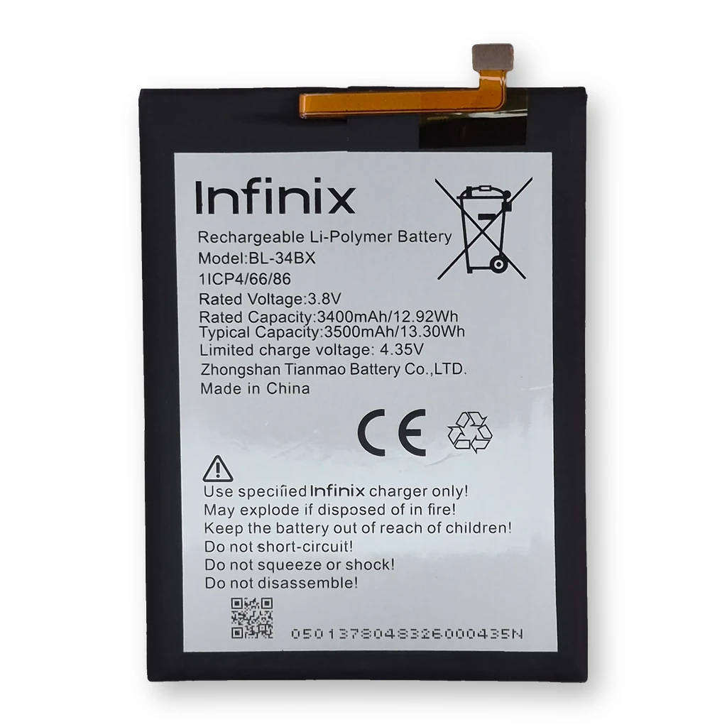 Batería Infinix 34BX / BL-34BX