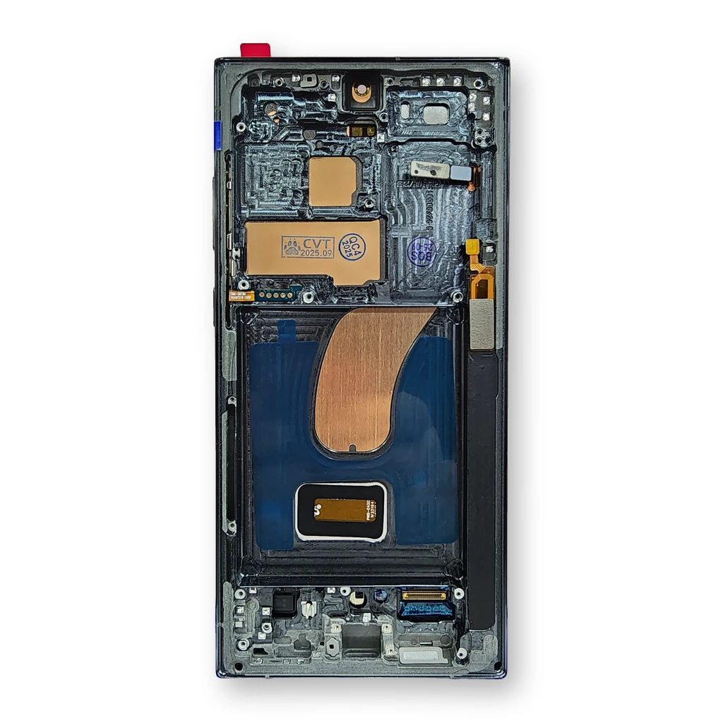Display Samsung S23 Ultra Original con Marco Verde