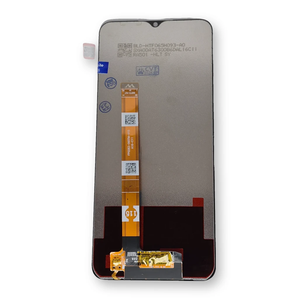 Display Oppo A15 / Realme C11 / C12 / C15 / C15 / A15S / A16K / A16E / A35 / V3 / Q2i / Narzo 20 / Narzo 30A / 7i / A55 5G / A53S 5G / A55S / A56 5G / V11 / V11S Copia Alta