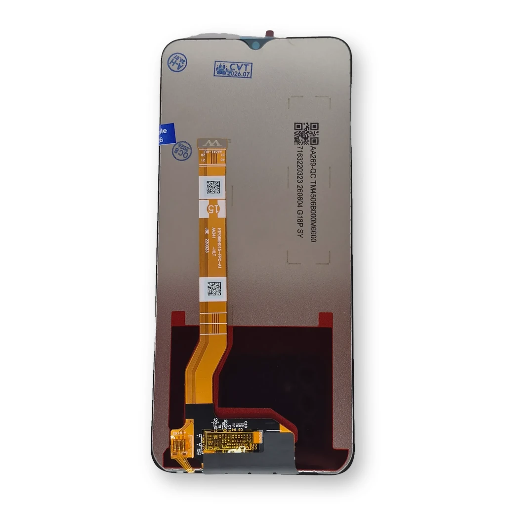 Display Oppo A57 4G / A57 5G / A57S / A57E / A58 5G / A58X 5G / A59 5G / A17 / A17K / A18 / A38 / A77 4G / A77 5G / A77S / A78 5G / A1 / A1X 5G / A2X 5G / A2M / K10 5G / OnePlus N20 SE / N300 5G / Realme C35 / Narzo 50A Prime / Prime C3 / Prime C5 Copia Alta