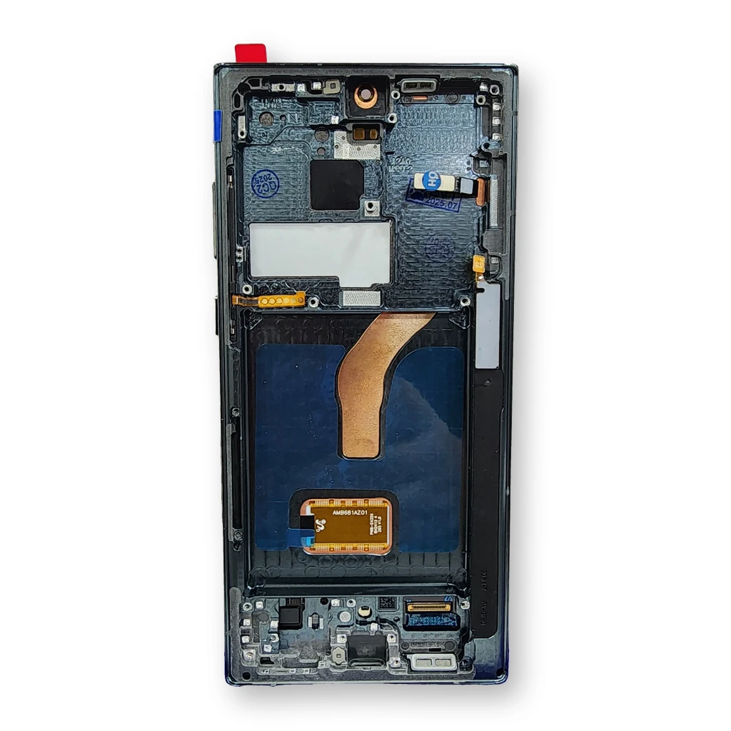 Display Samsung S22 Ultra Original con Marco Azul