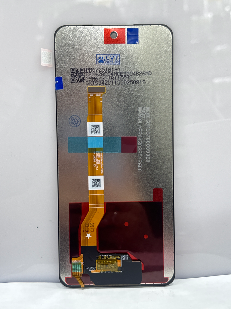 Display Oppo C65 4G / C65 5G / C63 5G / A40 / A40M / A60 4G / A60 5G / A80 / V60 / V60S / V60 Pro / V70 / V70S / N65 / Realme 12X / 12X / 14X / A3 / A3 4G 2024 / A3 5G / A3X 4G / A3X 5G / A3 Pro / A5 2025 4G / A5 2025 5G / A5X 4G / A5X 5G / A5i / A5i Pro / A5 Pro 4G / A5 Pro 5G / C73 5G / C75 5G / K12X 5G Copia Alta