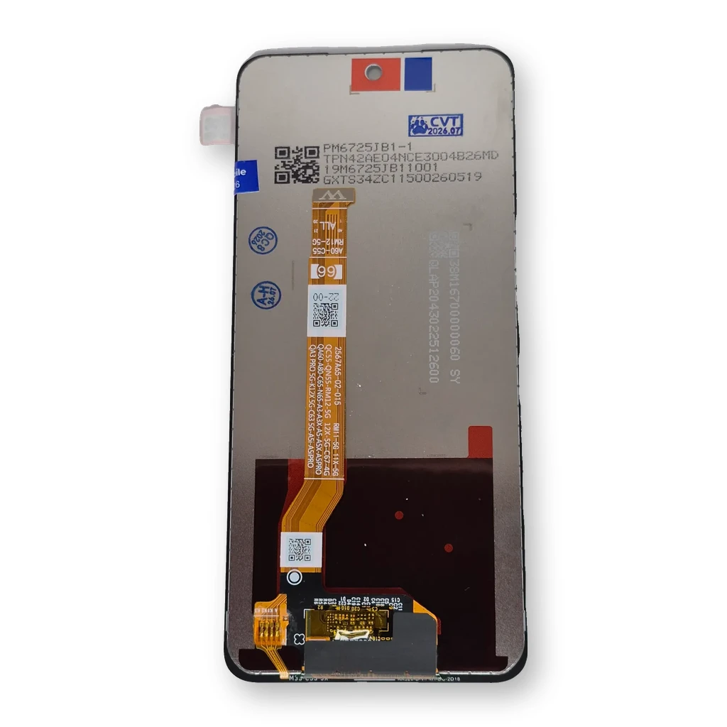 Display Oppo A58 4G / Realme C55 / C67 / A1 2023 / A2 5G / Realme 11 / 11X / A79 5G / A98 / F23 / Narzo N55 / K11X / OnePlus Nord CE 3 Lite / Nord N30 / Narzo 60X / V50 / V50S Copia Alta