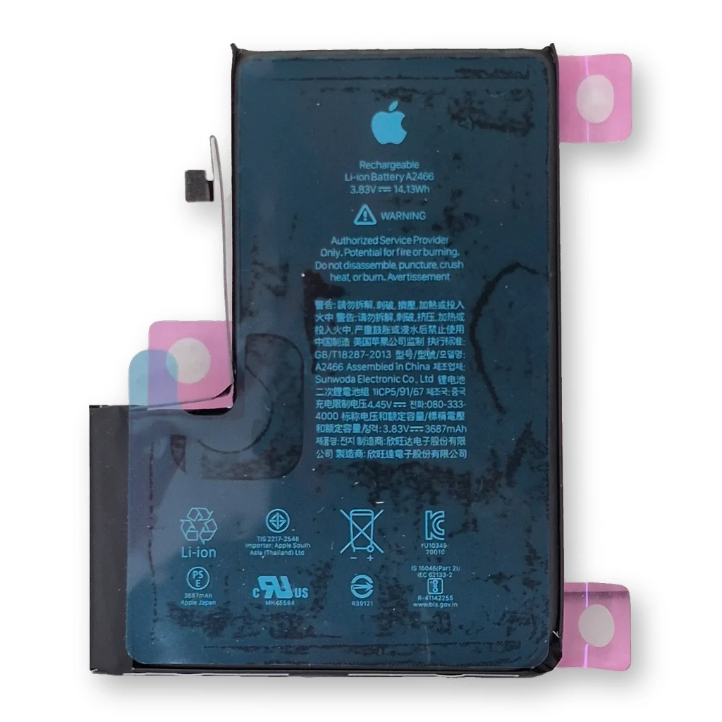 Batería de Diagnóstico iPhone 12 Pro Max / A2466 con Logo