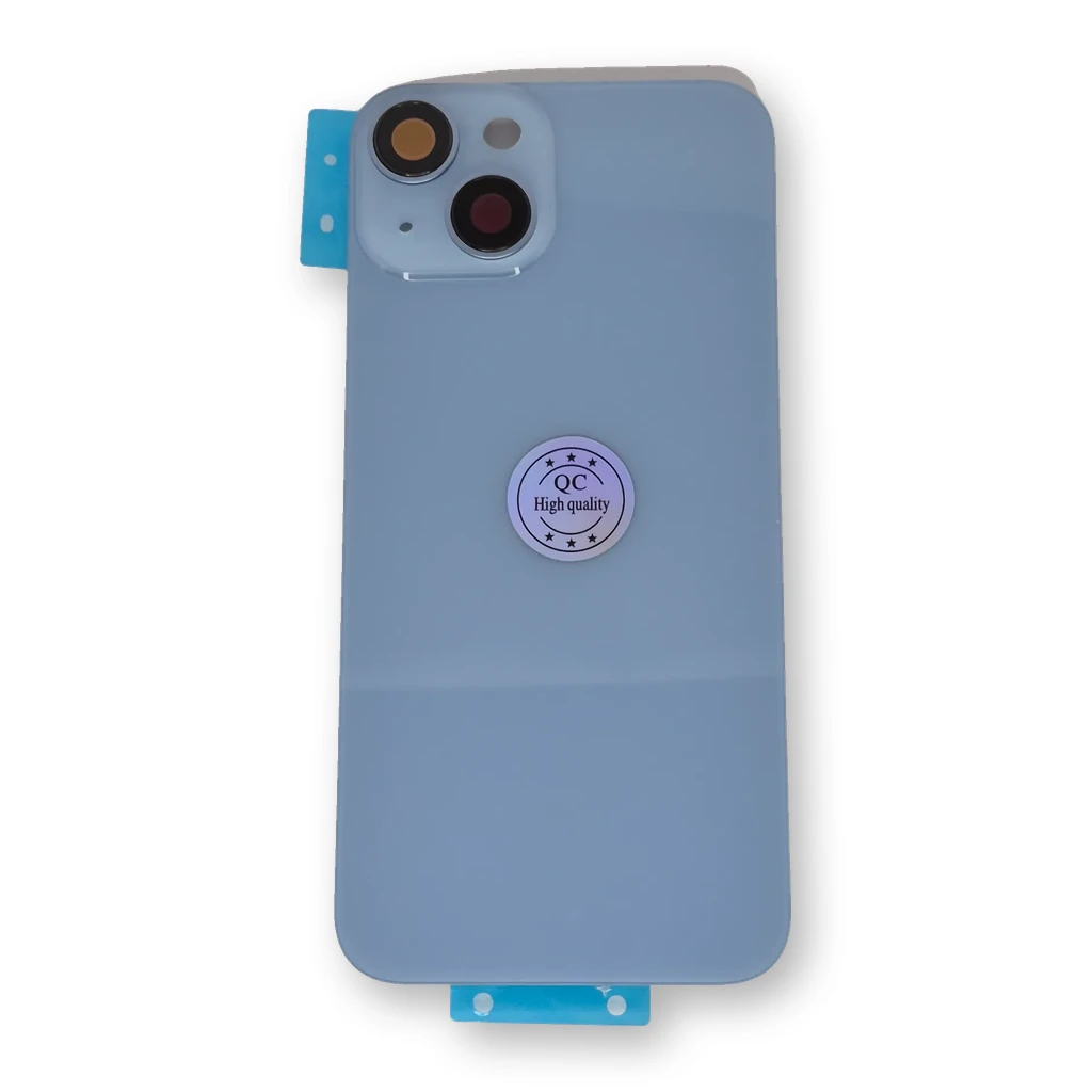 Tapa con Base Metálica iPhone 14 Azul