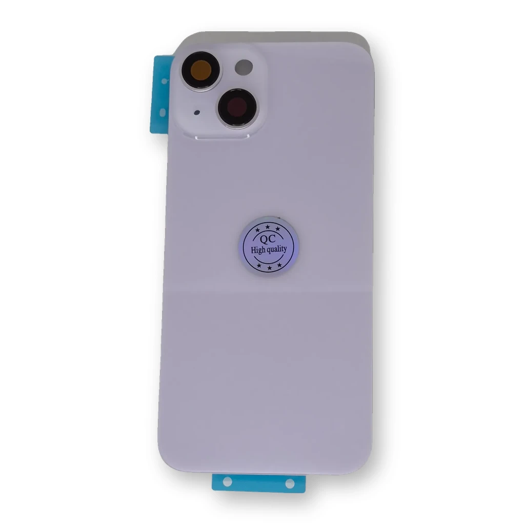 Tapa con Base Metálica iPhone 14 Morada