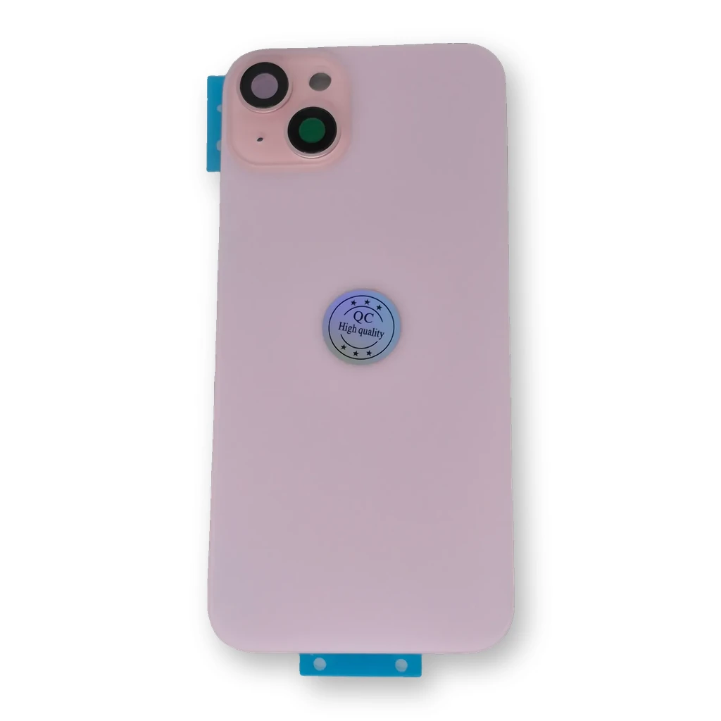 Tapa con Base Metálica iPhone 15 Plus Rosa