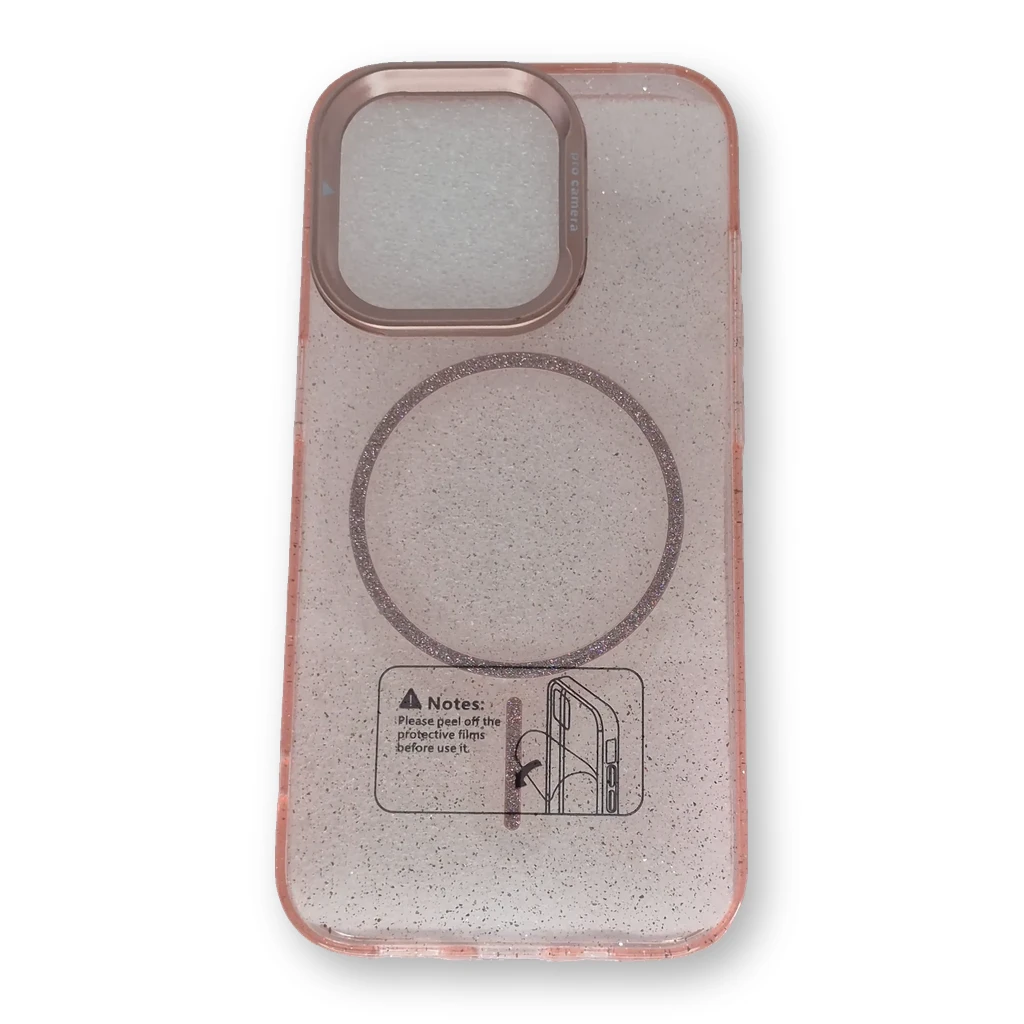 Funda con MagSafe iPhone 15 Pro Rosa