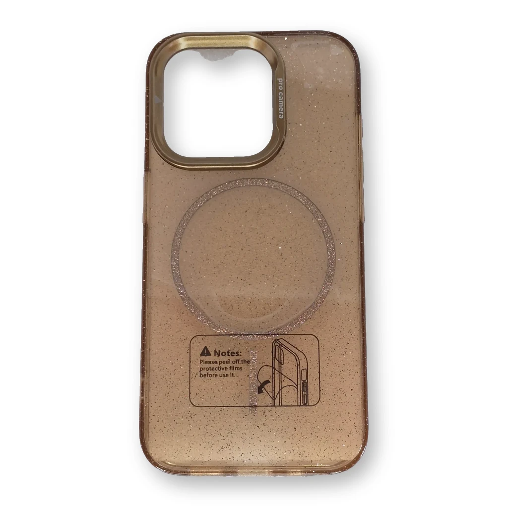 Funda con MagSafe iPhone 15 Pro Café