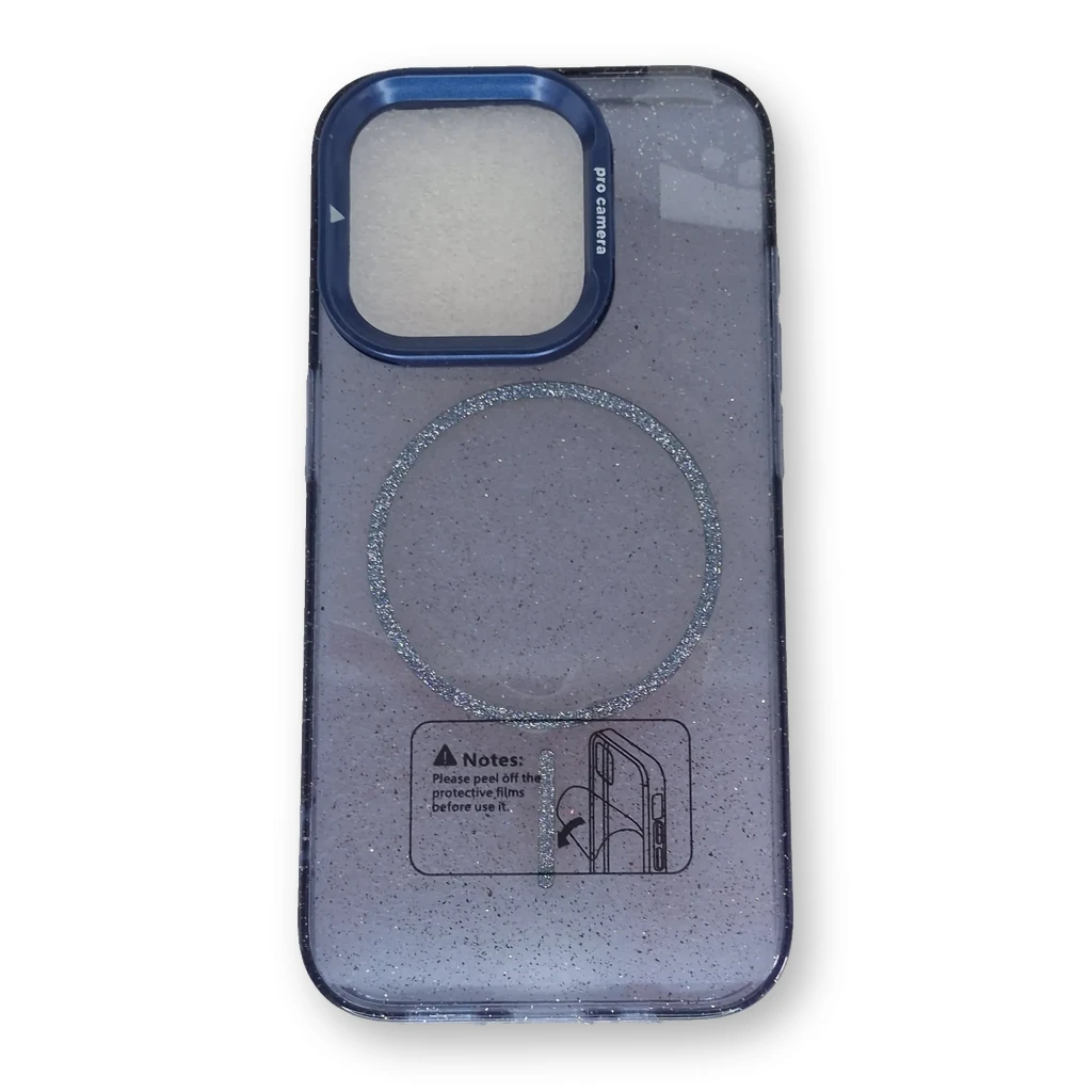 Funda con MagSafe iPhone 15 Pro Azul Fuerte