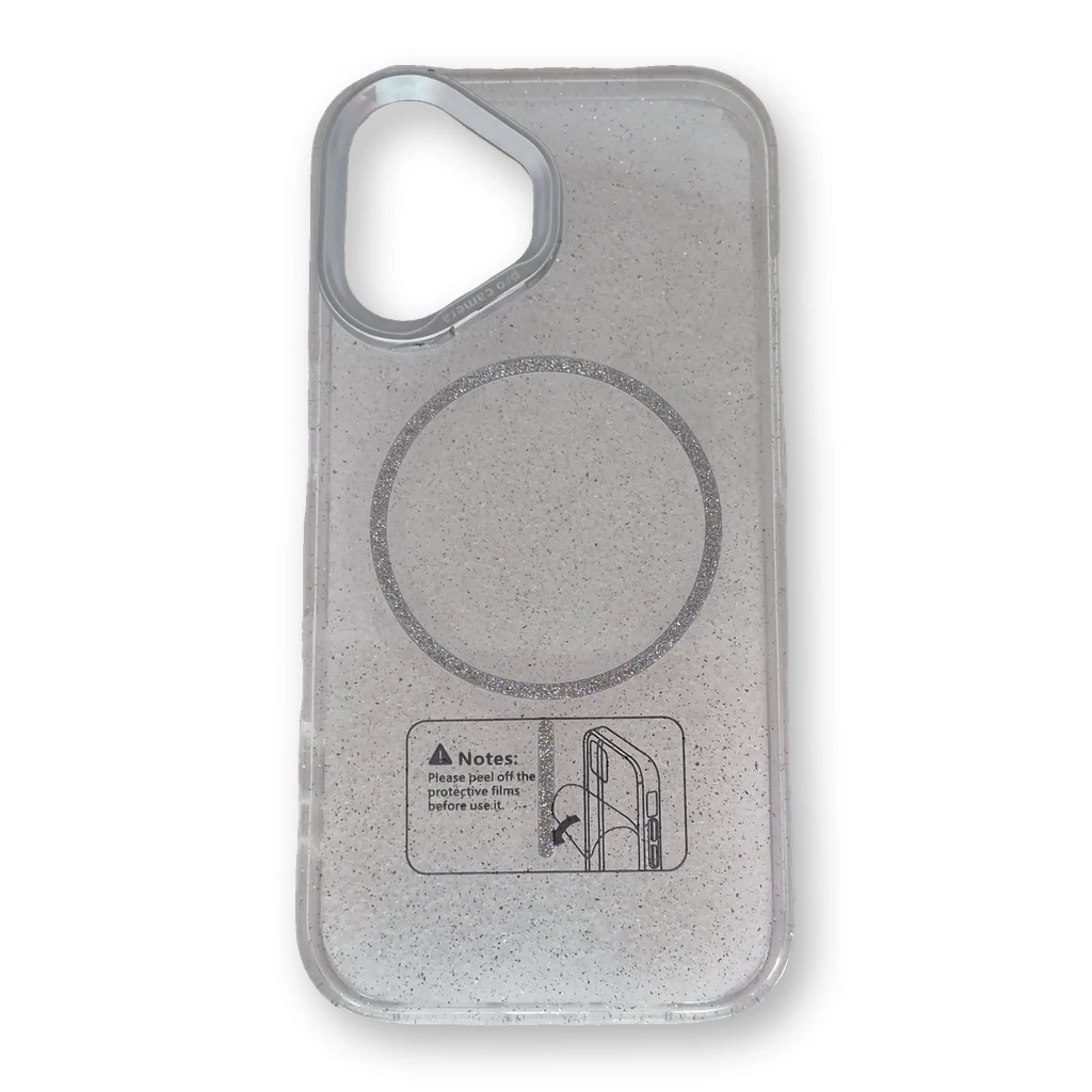 Funda con MagSafe iPhone 16 Plata