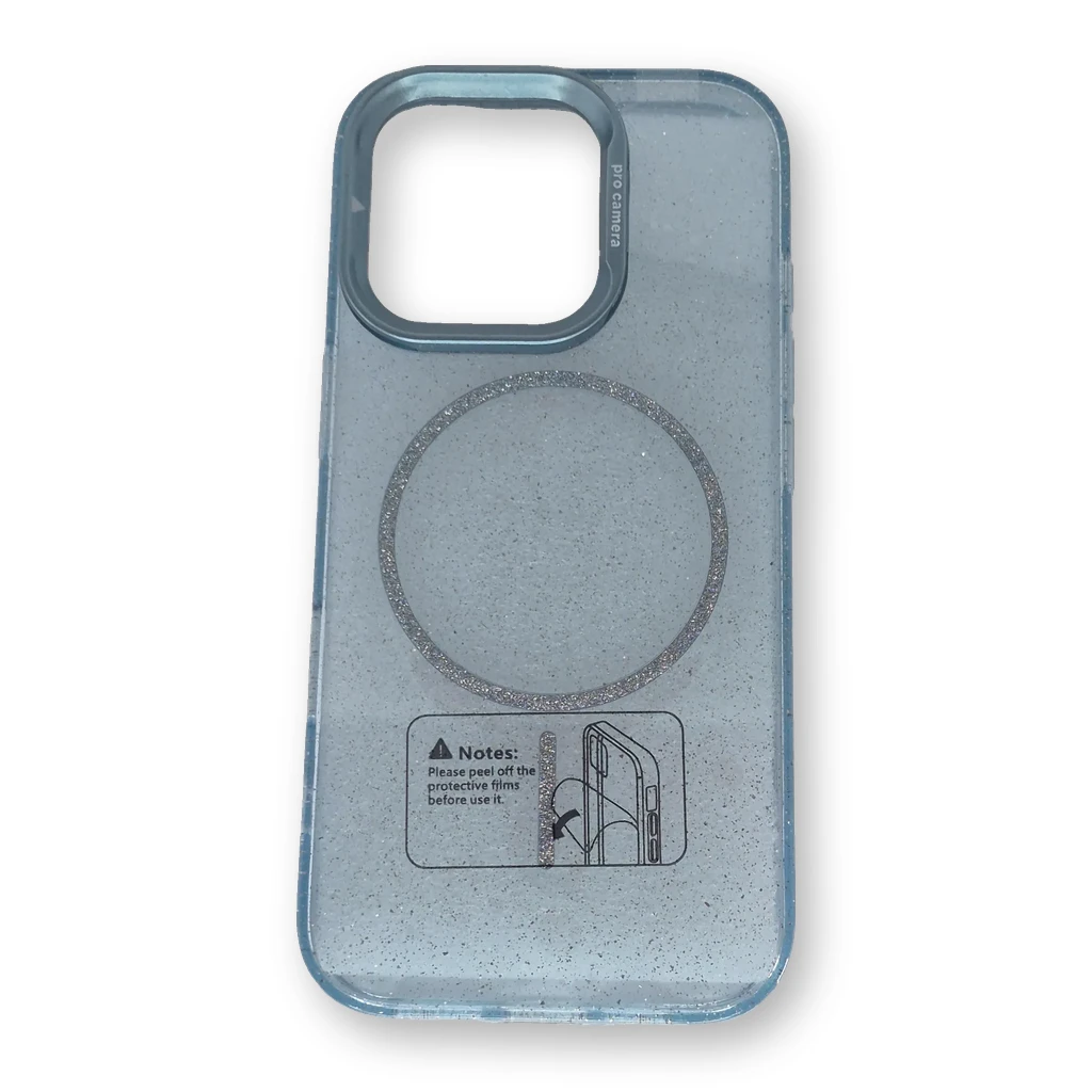 Funda con MagSafe iPhone 16 Pro Azul Claro