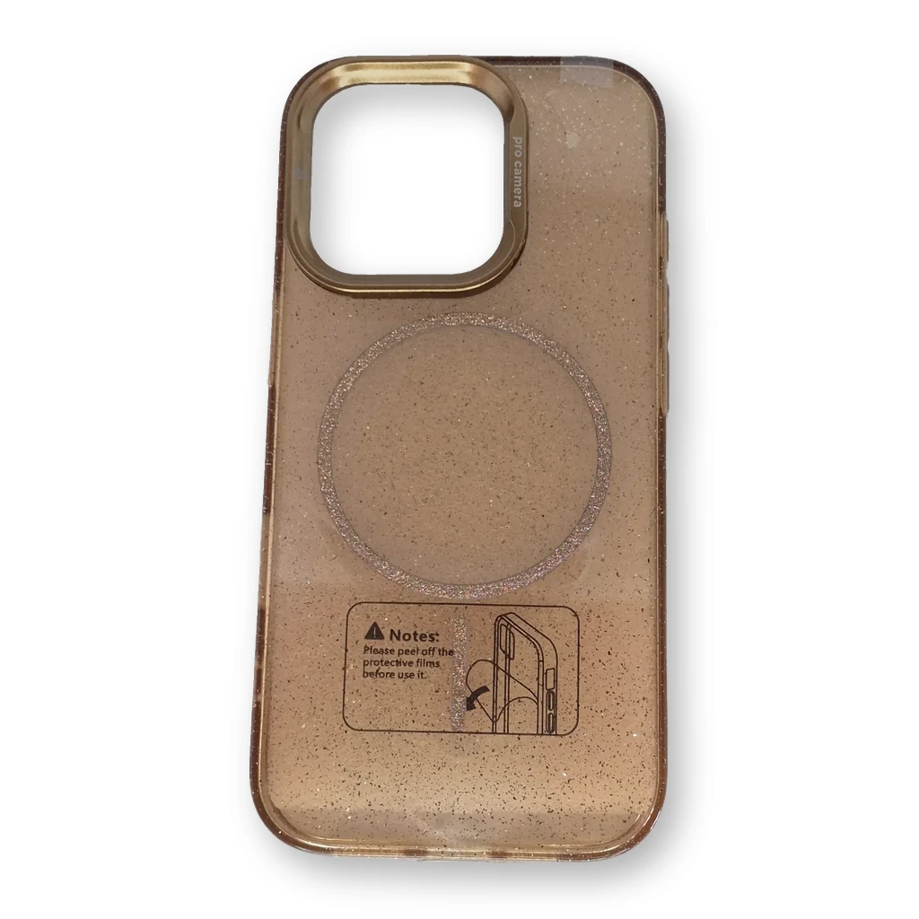 Funda con MagSafe iPhone 16 Pro Café