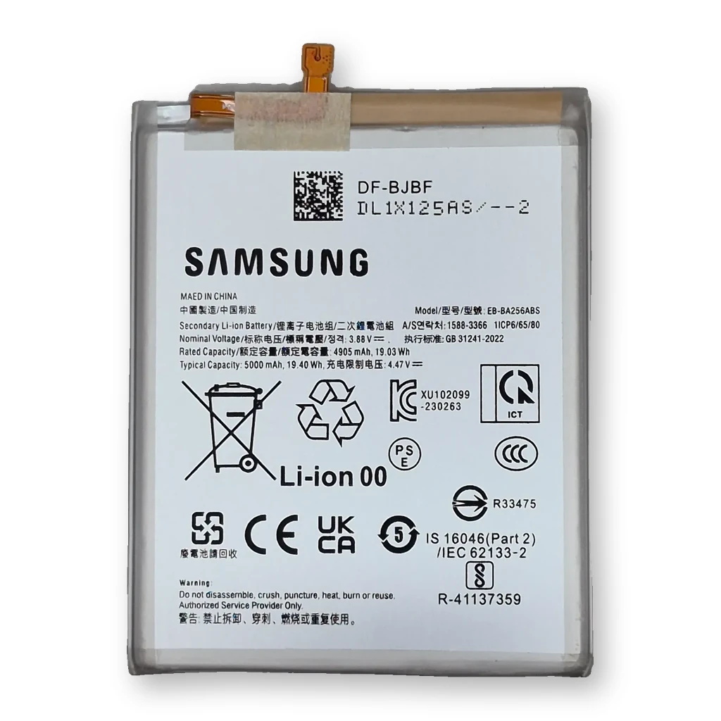 Batería Samsung A55 / A25 5G / A24 4G / A54 5G / A34 5G / A24 5G / A15 / A13 5G EB-BA256ABS
